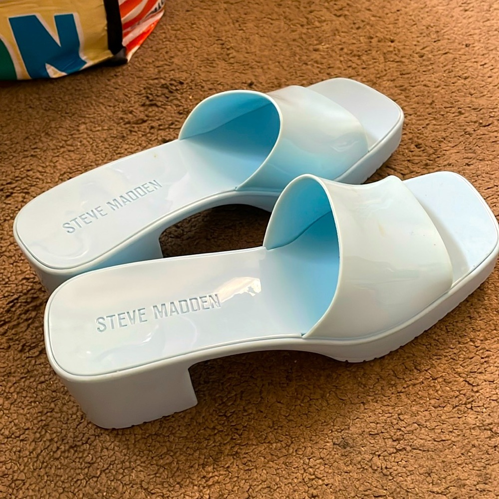 Steve Madden slide heeled sandals